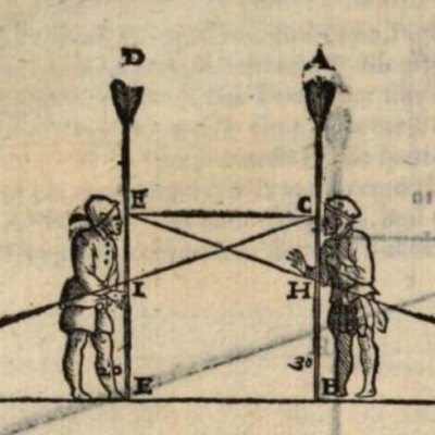 Divertissements mathématiques, p. 230 (Alberti, Opuscoli morali, 1568)