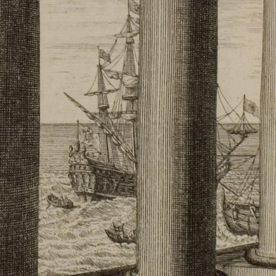 Colonnade & port (Alberti, Della Architettura, Bologne, 1782, livre III, p. 72 )