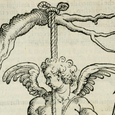 Statue de Cupidon (Alberti, L’architettura, 1565, p. 176)