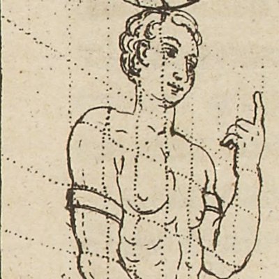 Statue en perspective (Lamy, Perspective, 1701)