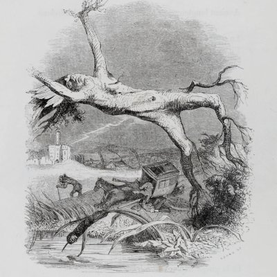 The Oak and the Reed (Furne 1847) - Sears after Grandville