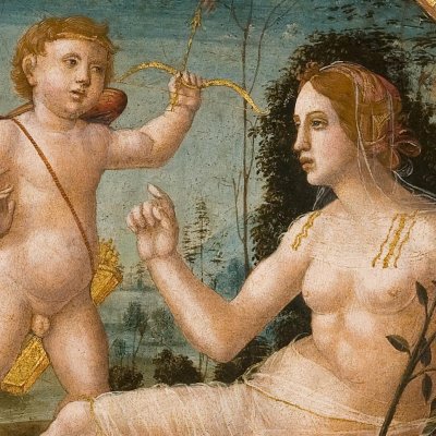 Vénus et Cupidon - Gerolamo di Benvenuto