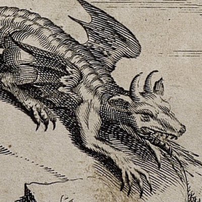 Tigre et dragon dans le Kiamsi (Kircher, Chine illustrée, 1670)