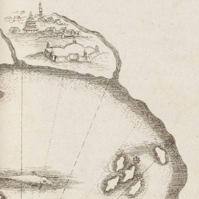 La rade de Bantam (Voyage de Siam, L3, 1686) - Sevin