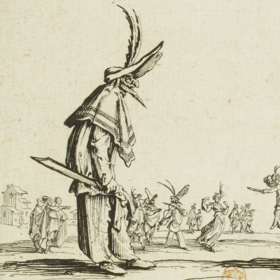 Guarsetto et Mestolino (Balli di Sfessania) - Jacques Callot