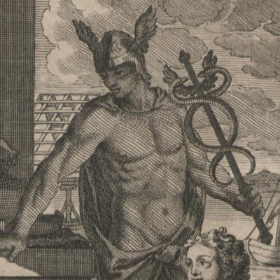 Frontispice allégorique (Abbildung der gemein-nützlichen…) - Luyken