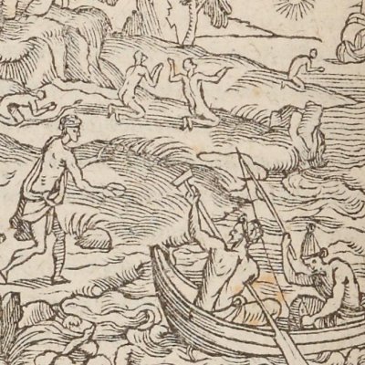 Habitants de la Guinée, idolâtres (Singularités de la France antarctique, 1558)