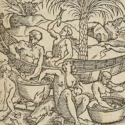 Nourriture des hommes en Amérique (Singularités de la France antarctique, 1558)