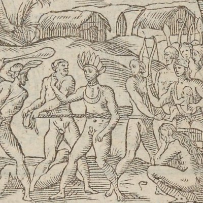 Prisonnier exécuté pour être mangé (Singularités de la France antarctique, 1558)