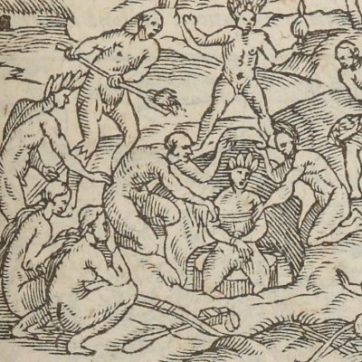 Rite funéraire (Singularités de la France antarctique, 1558)