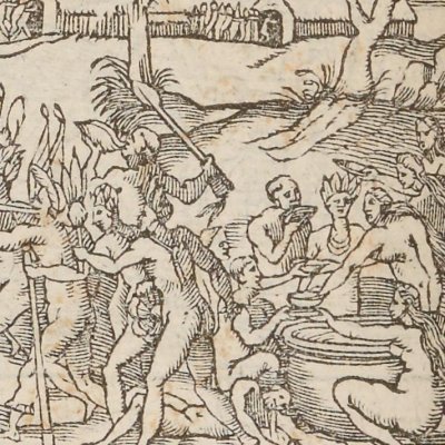 Procession funéraire (Singularités de la France antarctique, 1558)