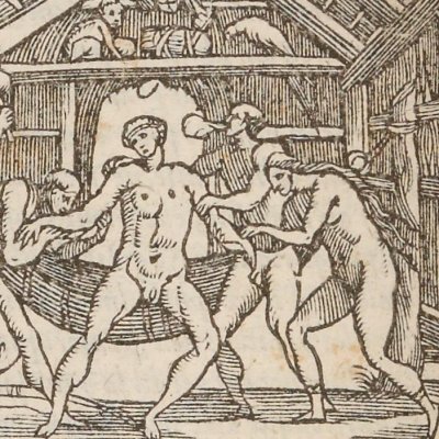 Ophtalmie guérie avec une branche (Singularités de la France antarctique, 1558)