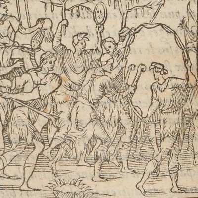 Procession triomphale (Singularités de la France antarctique, 1558)