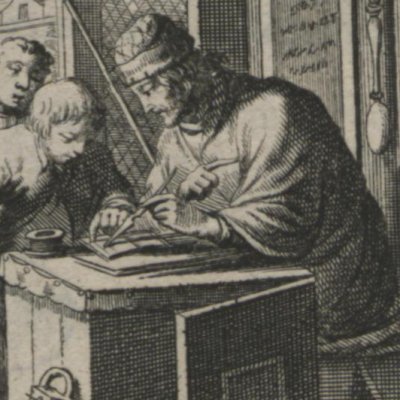 Le maître d’école (Abbildung der gemein-nützlichen…) - Luyken