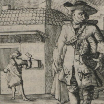 Le postier (Abbildung der gemein-nützlichen…) - Luyken