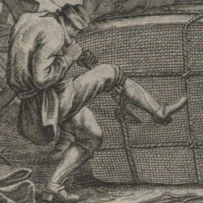 Le faiseur de paquets (Abbildung der gemein-nützlichen…) - Luyken