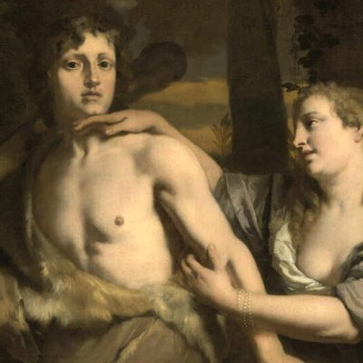 Hercule entre le vice et la vertu - Gérard de Lairesse