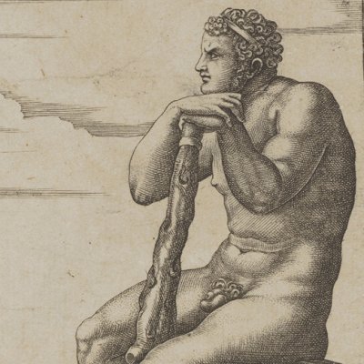 Deliberatio omnium difficillima (Hercule face à la Vertu & à la Volupté) - G. Ghisi > G. Romanoi
