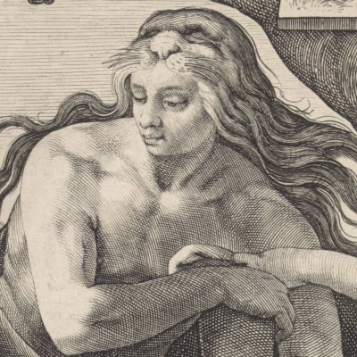 Hercule entre la Vertu et la Volupté - d’après Jan Saenredam