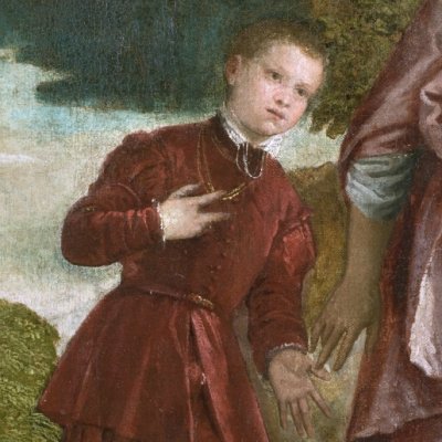 Jeune garçon entre la Vertu et la Volupté - Véronèse