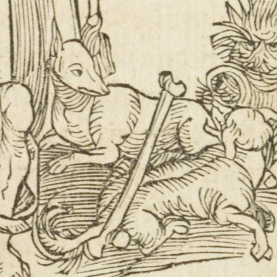 De dénigrer le bien (Brant, Das Narrenschiff, Bâle, 1494, F152r)