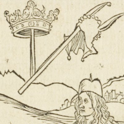 Du salaire de la sagesse (Brant, Das Narrenschiff, Bâle, 1494, F146r)
