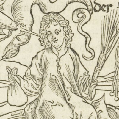 De l’Antéchrist (Brant, Das Narrenschiff, Bâle, 1494, F139r)