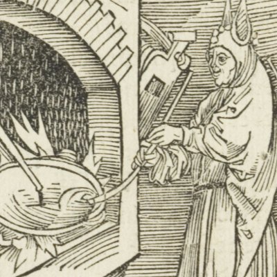 Des fraudeurs et frelateurs (Brant, Das Narrenschiff, Bâle, 1494, F137r)