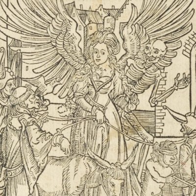 De la galanterie (Brant, Das Narrenschiff, Bâle, 1494, F17v)