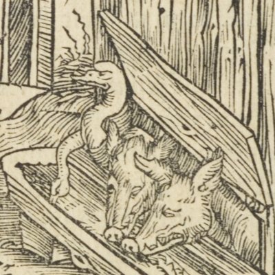 De la présomption devant Dieu (Brant, Das Narrenschiff, Bâle, 1494, F19v)