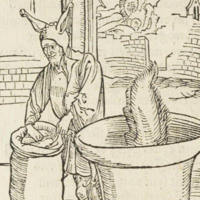 Laisser dire (Brant, Das Narrenschiff, Bâle, 1494, F51v)
