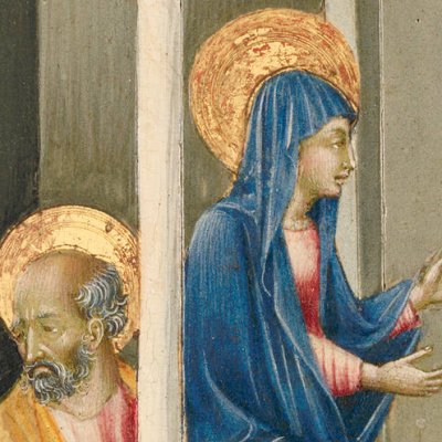 Le Christ parmi les docteurs - Giovanni di Paolo