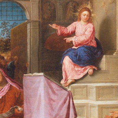 Jésus parmi les docteurs - Paris Bordone