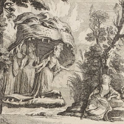 Urgande sort du vaisseau serpent. Acte IV (Lully/Quinault, Amadis, 1719)
