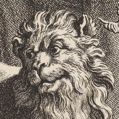 Le lion s'en allant en guerre (La Fontaine, Desaint et Saillant, 1755) - Oudry