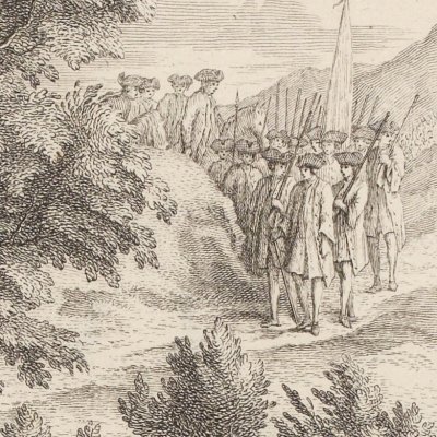 Le vieillard et l’âne (La Fontaine, Desaint et Saillant, 1755) - Oudry