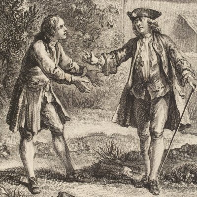 L’ingratitude & l’injustice… (La Fontaine, Desaint et Saillant, 1755) - Oudry