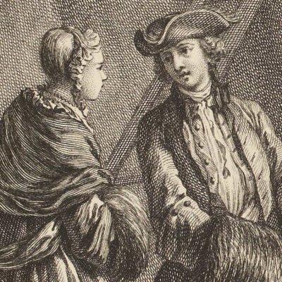 Les devineresses (La Fontaine, Desaint et Saillant, 1755) - Oudry