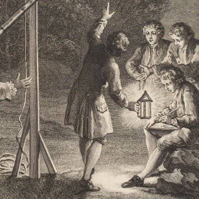 Un animal dans la lune (La Fontaine, Desaint et Saillant, 1755) - Oudry