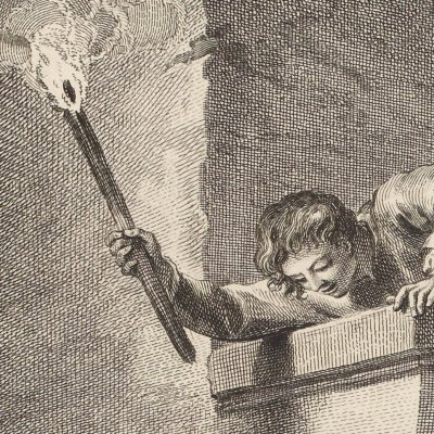 Les deux amis (La Fontaine, Desaint et Saillant, 1755) - Oudry