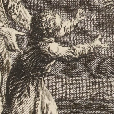 Le dépositaire infidèle (La Fontaine, Desaint et Saillant, 1755) - Oudry