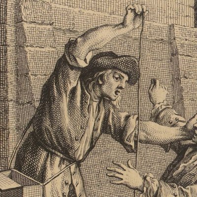 The fool who sells wisdom (La Fontaine, Desaint et Saillant, 1755) - Oudry