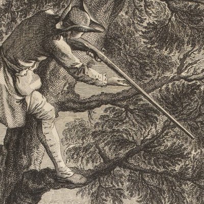 Rabbits (La Fontaine, Desaint et Saillant, 1755) - Oudry