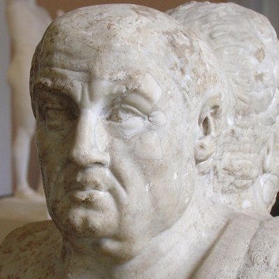 Buste antique de Sénèque - Calidius