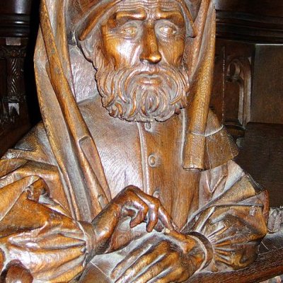 Buste de Sénèque dans l’église principale d’Ulm - Jörg Syrlin l’Ancien