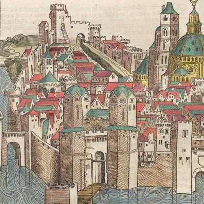 Marseille (Chron. Nuremberg) - Wohlgemut/Pleydenwurff