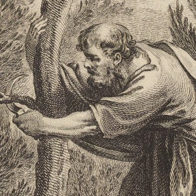 The Scythian Philosopher (La Fontaine, Desaint et Saillant, 1755) - Oudry