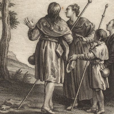 Philémon et Baucis (La Fontaine, Desaint et Saillant, 1755) - Oudry