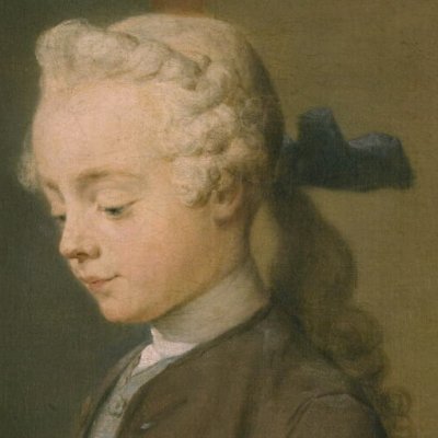 L’enfant au toton, portrait du fils de M. de Godefroy, joailler - Chardin