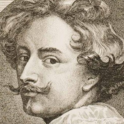 Autoportrait retourné (Lavater, 1775) - d’après Van Dyck